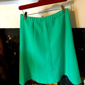 Vintage mint green a-line skirt